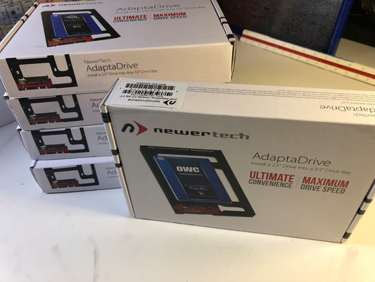 NewerTech AdaptaDrive 2.5" à 3.5" drive converter support NWTADPTADRVOB Bay - KLR Automation
