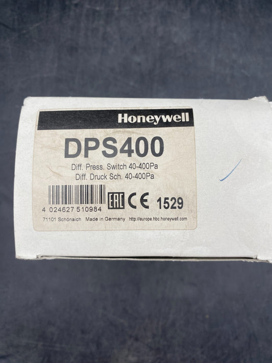 1pc x HONEYWELL DPS400 DIFFERENTIAL PRESSURE SWITCH 40 - 400PA - KLR Automation