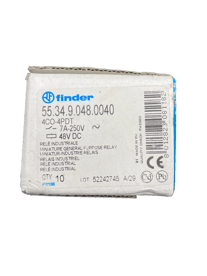 FINDER 55.34.9.048.0040 RELAIS INDUSTRIEL x26pc - KLR Automation