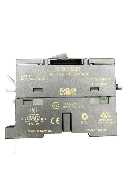 SIEMENS 6ES7221-1BF22-0XA0 EM 221 DC x1pc