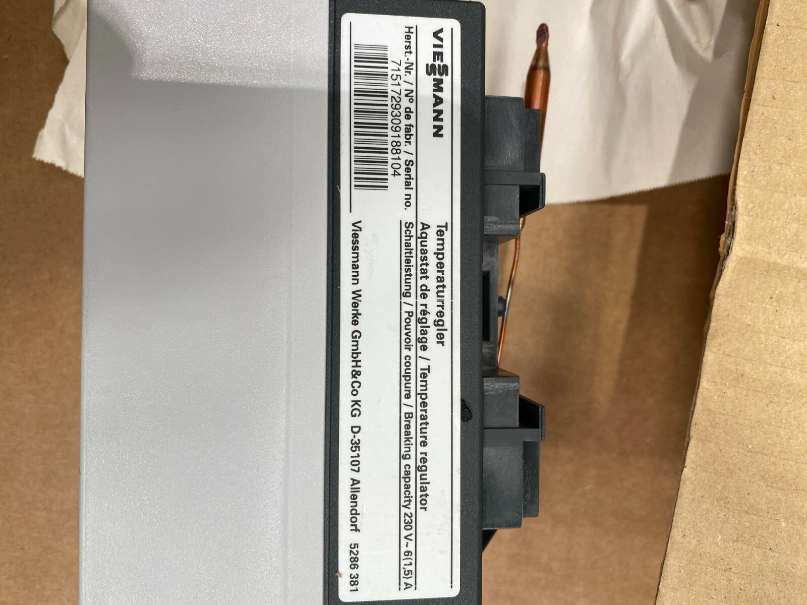 Viessmann 7151729 Régulateur de température - KLR Automation