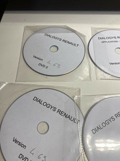 Lot de 9 pc x Renault Dacia  DIALOGYS 7.5.6 ..... Genuine ORIGINAL 