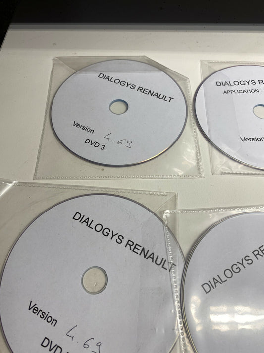 Lot de 9 pc x Renault Dacia  DIALOGYS 7.5.6 ..... Genuine ORIGINAL 