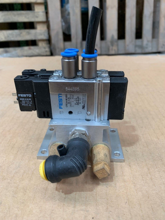 FESTO 2  x  Solenoid valve CPE14-M1BH-5L-1/8 196941...  see photo ...