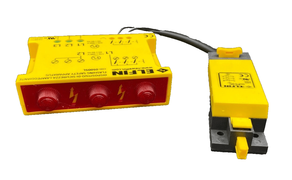 ELFIN 050DSL FLASHING SAFETY APPARATUS + 050FC3C x 2pc - KLR Automation