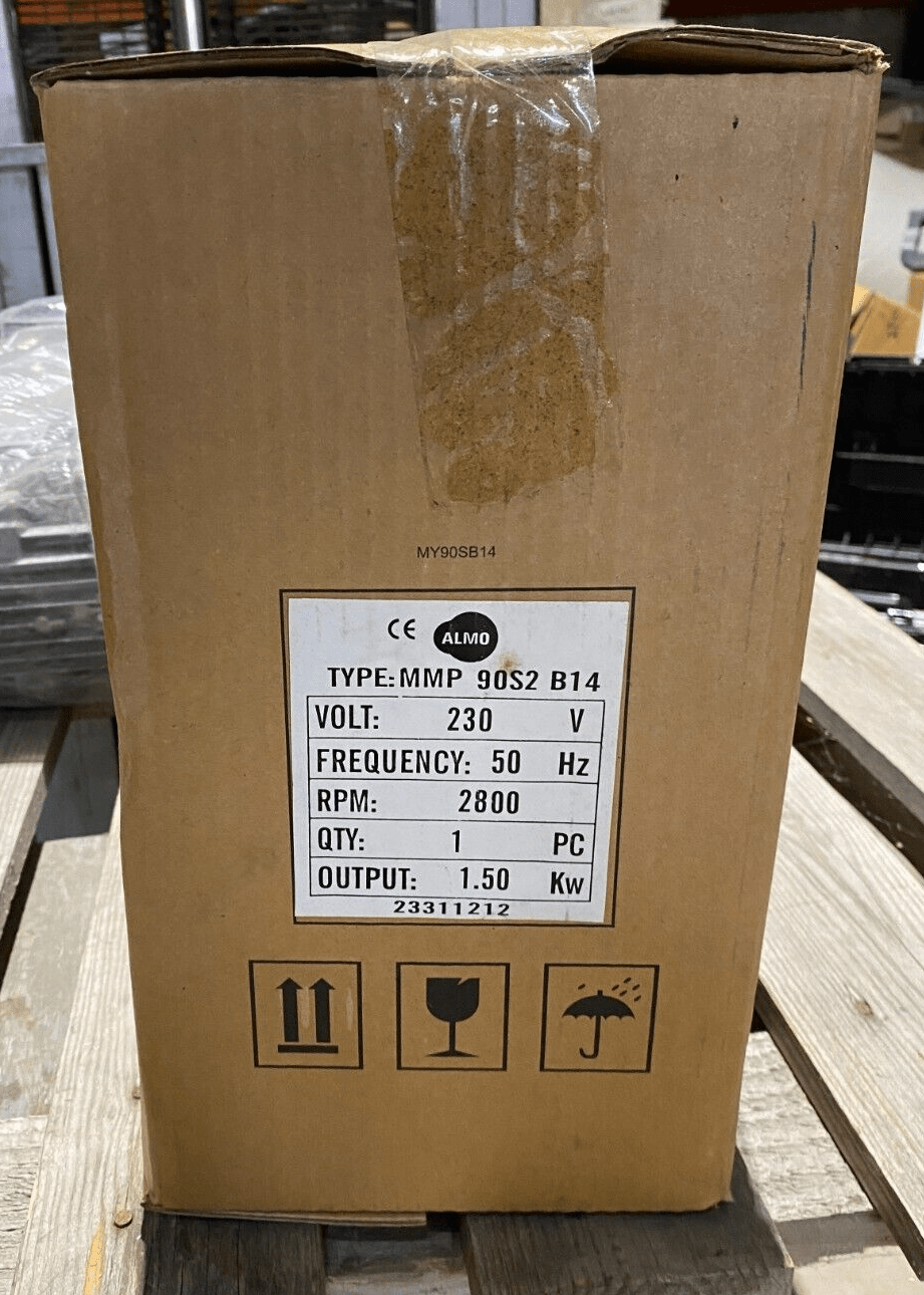ALMO MMP 90S2 1.5kW 2800 tr 8.87A 230V 50Hz x1pc - KLR Automation