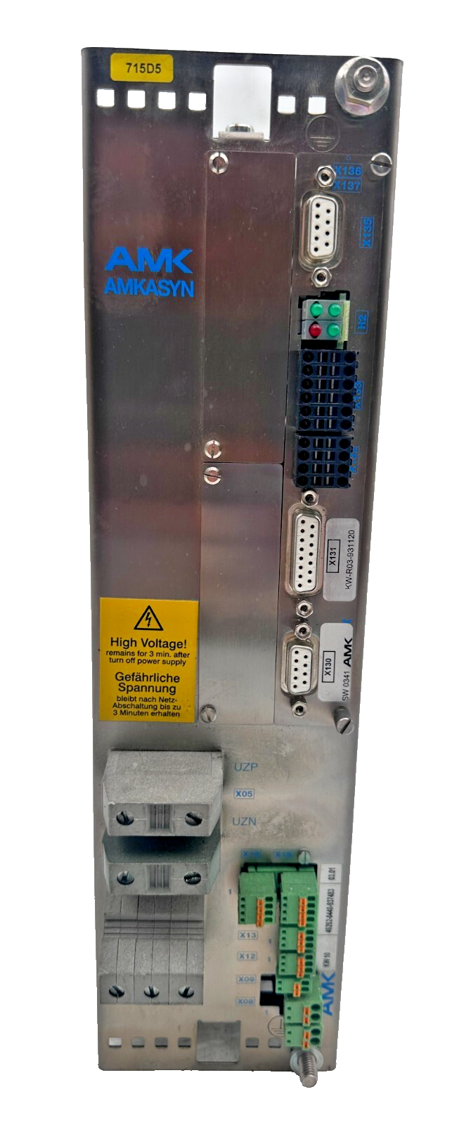 AMK AMKASYN KW 10 10kVA AVEC KW-R03 VERSION 03.01 SERVODRIVE