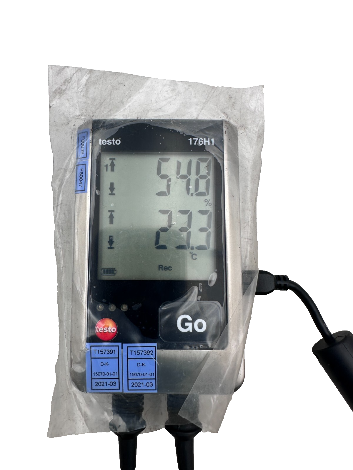 TESTO 176H1 05721765 + 2 SONDES ENREGISTREUR DE DONNEES DE TEMPERATURE