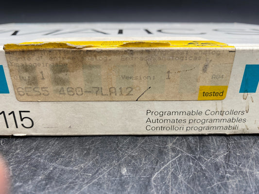 SIEMENS SIMATIC S5 6ES5460-7LA12 AUTOMATE PROGRAMMABLE