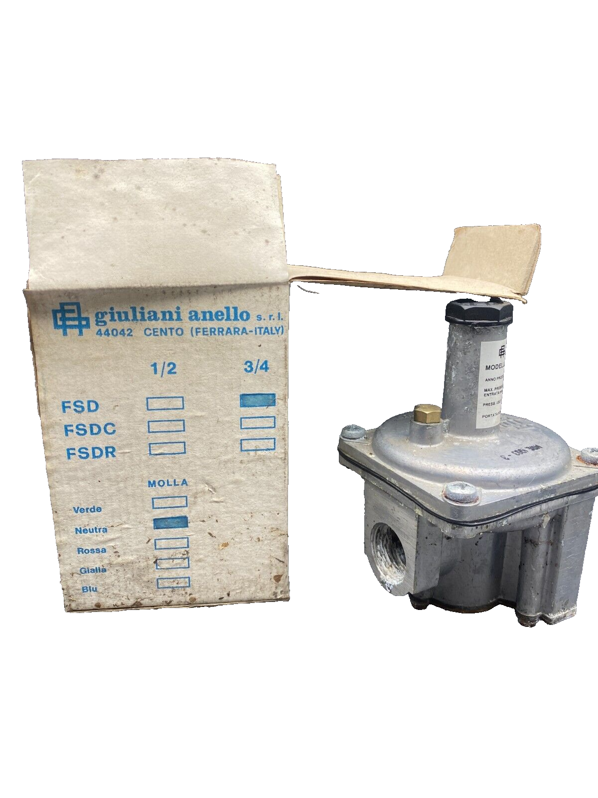 GIULIANI ANELLO FSD 3/4 ELECTROVANNE
