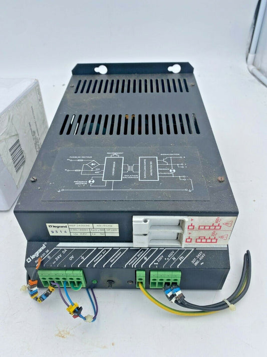 43036 - LEGRAND - 43036 / Alimentation stabilisée 400V 24VDC 5A 