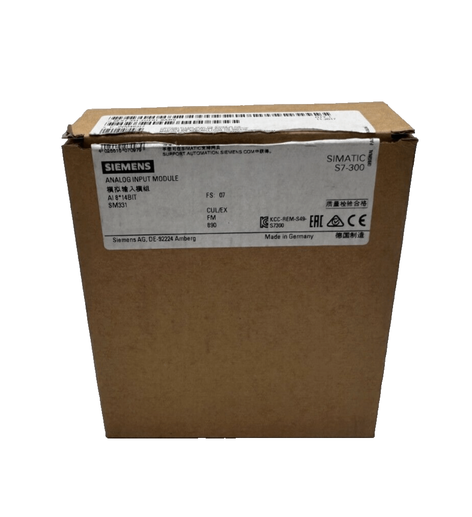 SIEMENS 6ES7331 - 7HF01 - 0AB0 ANALOG INPUT MODULE SM331 - KLR Automation
