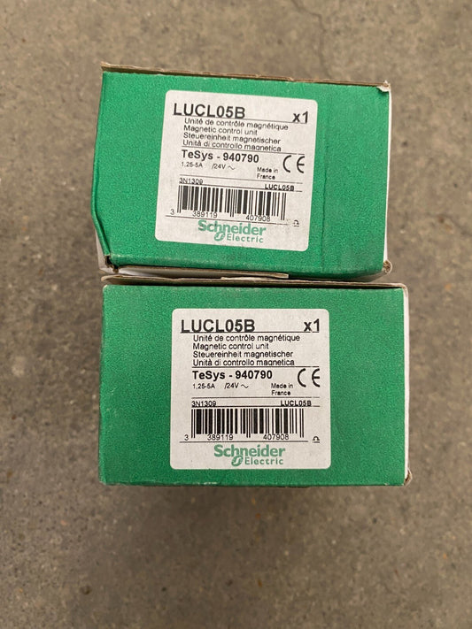 1pc x NEW SCHNEIDER ELECTRIC LUCL05B MAGNETIC CONTROL UNIT - KLR Automation