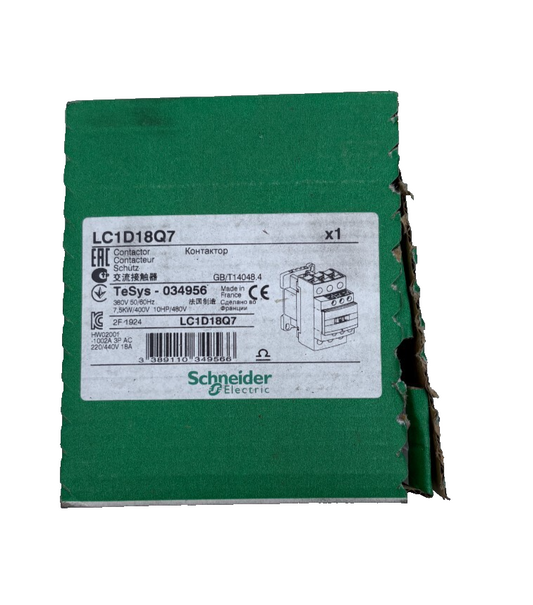 SCHNEIDER ELECTRIC CONTACTEUR LC1D18Q7 x1