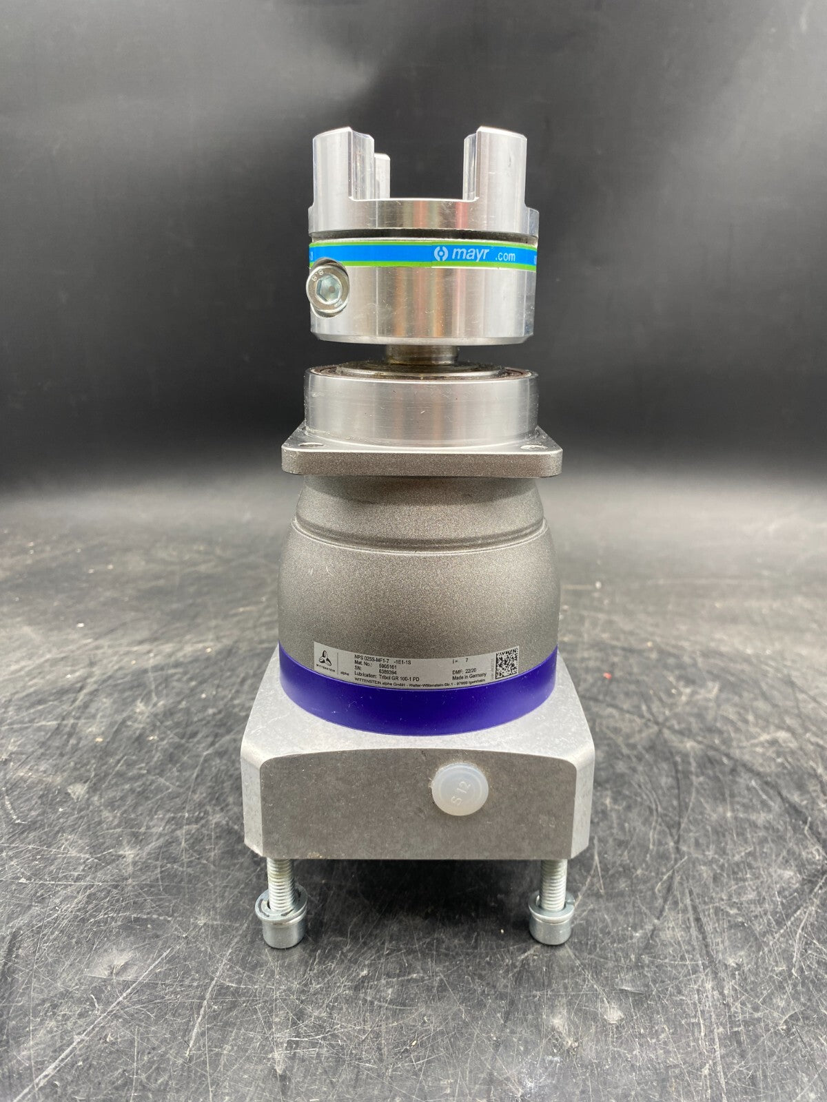 WITTENSTEIN 5905161 NPS 025S - MF1 - 7 - 1E1 - 1S I:7 14 Nm +SUPPORT + MAYR ROBA ES - 28 - KLR Automation