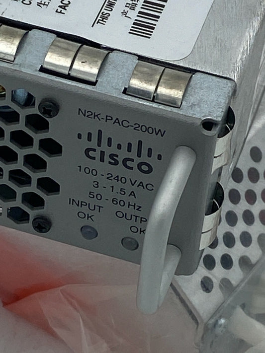 2 pc Cisco n2k-pac-200w POWER spacsco-19