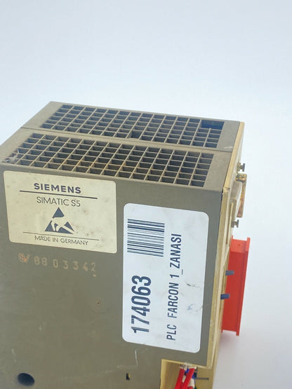 Siemens Simatic S5 6ES5 102 - 8MA01 - KLR Automation