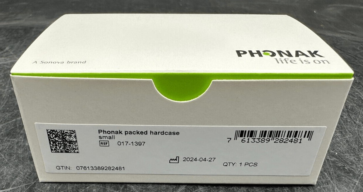 PHONAK PACKED HARDCASE SMALL 017 - 1397 x7pc - KLR Automation