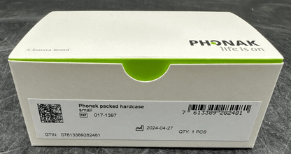 PHONAK PACKED HARDCASE SMALL 017 - 1397 x7pc - KLR Automation
