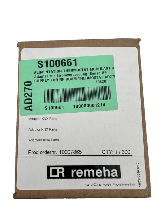 REMEHA S100661 ALIMENTATION THERMOSTAT MODULANT - KLR Automation