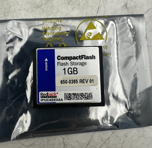 COMPACTFLASH REDBACK IPUCAEKVAA FLASH STORAGE 1GB x8pc - KLR Automation