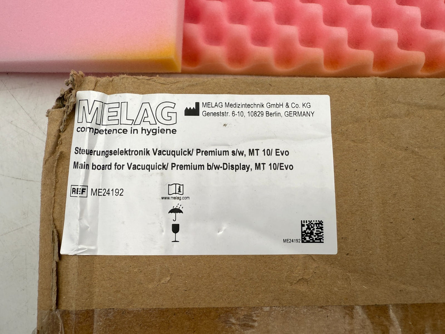 Melag board for Vacuquick/ Premium b/w - Display, MT 10/Evo ME24192 40 B B+ 44 B - KLR Automation