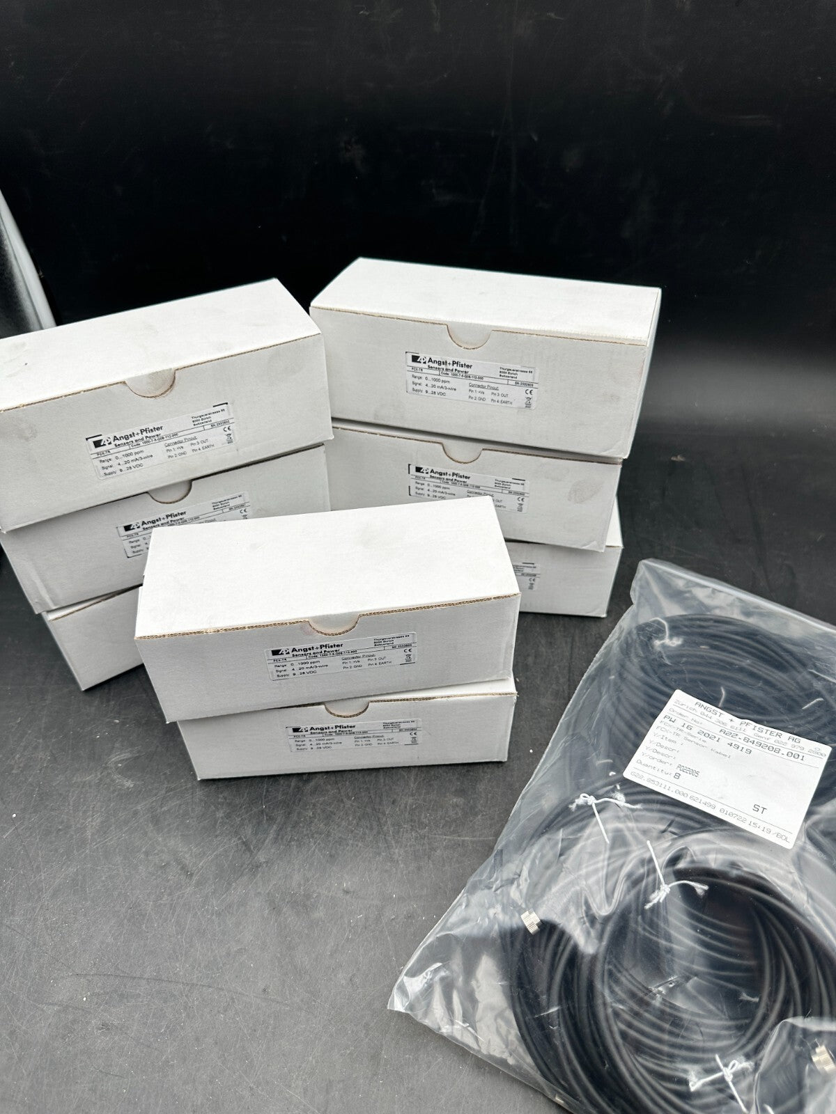 1 pc x Angst+Pfister cable PW 16 2021 4919 + FCX-TR Sensor FCX-TR1000 Pewatron