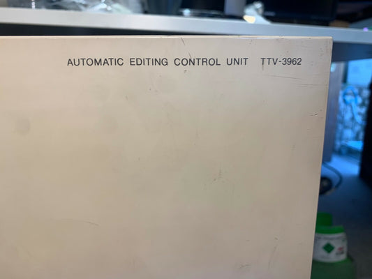 Thomson csf editing control unit TTV-3962 + BKE 902 904 912 916  Broadcast