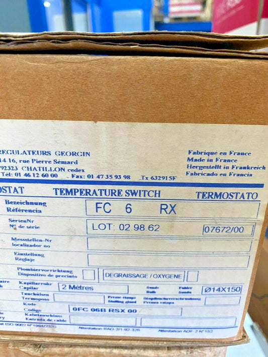 Georgin serie F FC 6 RX - KLR Automation