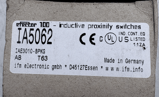 IFM ELECTRONIC IA5062 x1 - KLR Automation