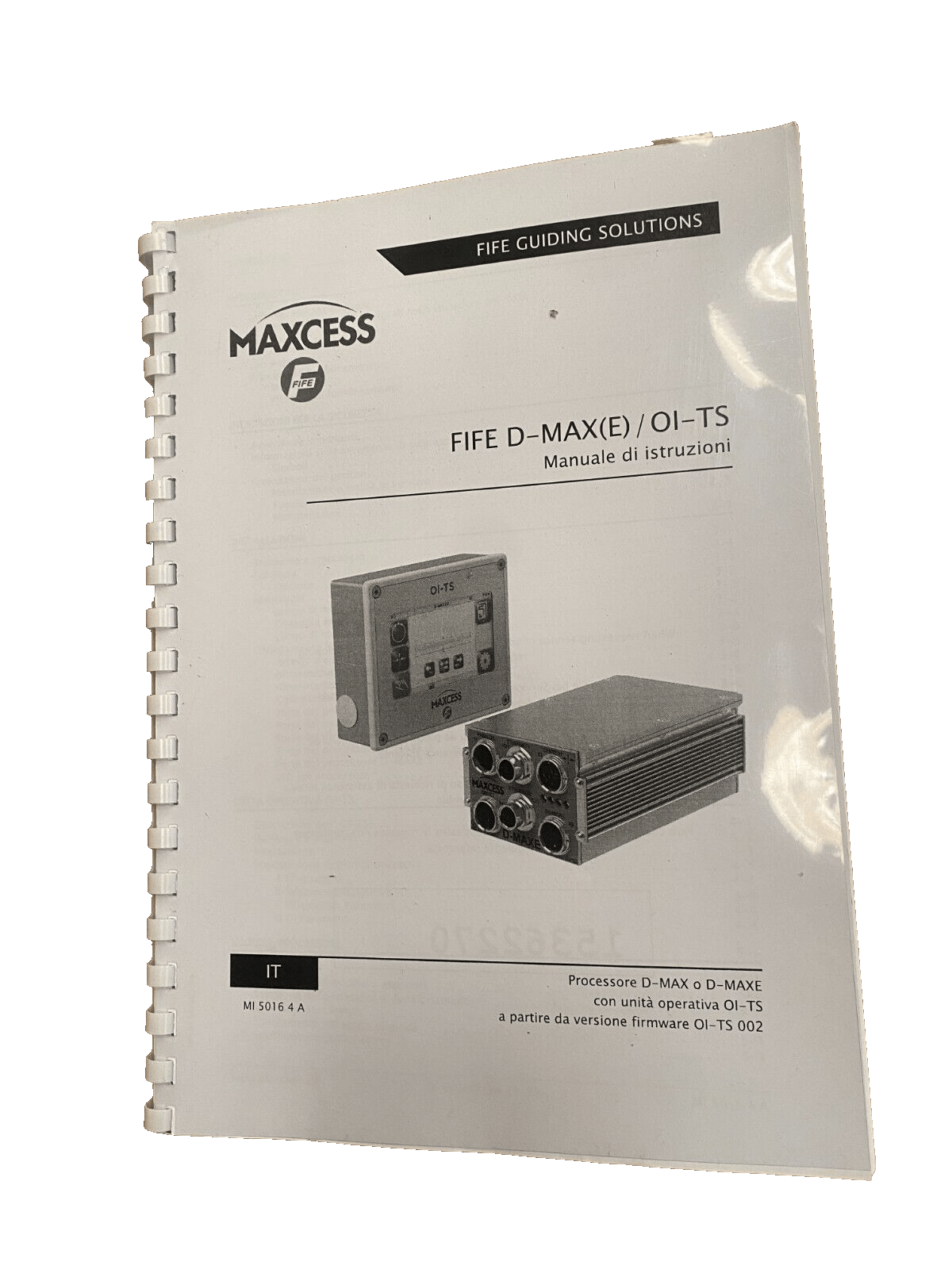 MAXCESS FIFE D - MAX 1 DMXE1102426 29L219371011M439071 SYSTEME DE GUIDAGE - KLR Automation