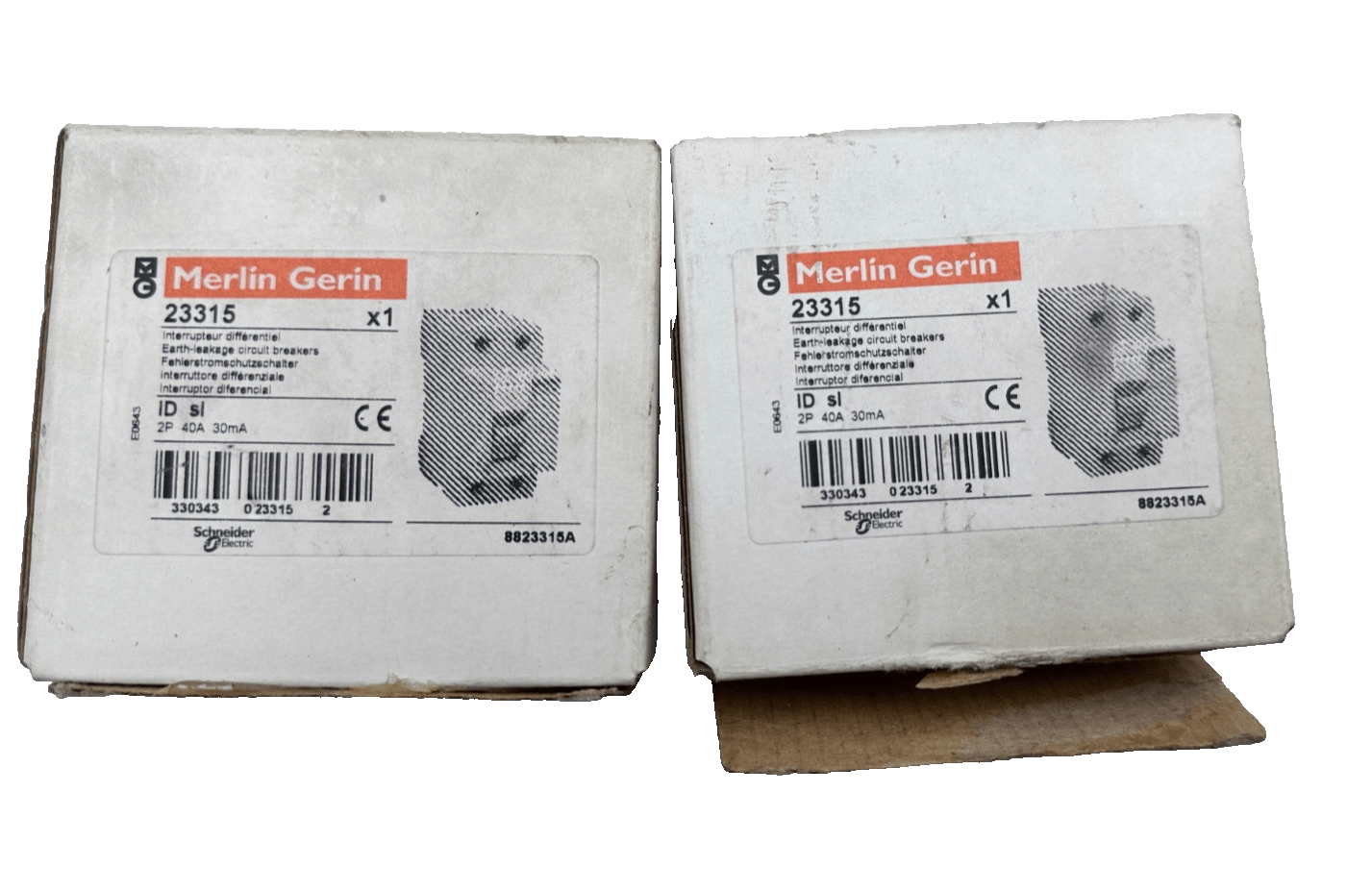 MERLIN GERIN 23315 INTERRUPTEUR DIFFERENTIEL MULTI 9 ID SI x2pc - KLR Automation