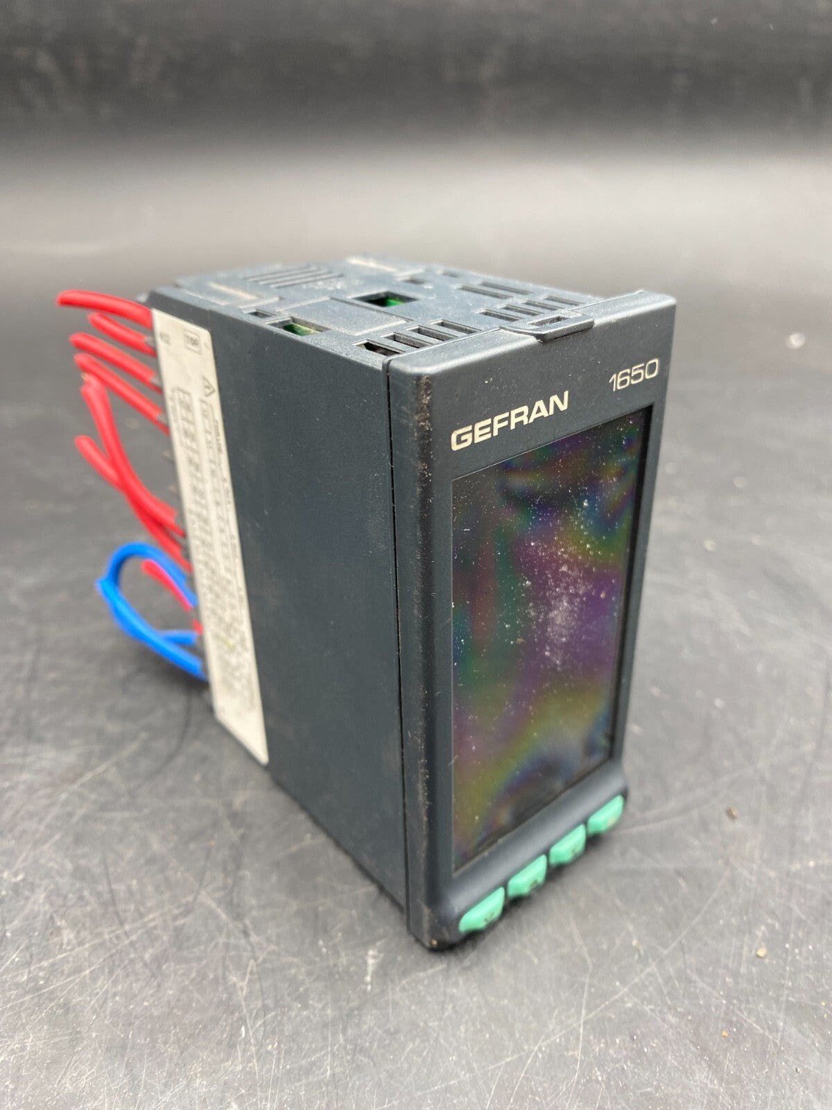 GEFRAN 1650 F304598 1650V - R - RRR - 0 - 1 - 02 - 5 - 00 - 00 - 1 - 00 DOUBLE LOOP PID CONTROLLER - KLR Automation