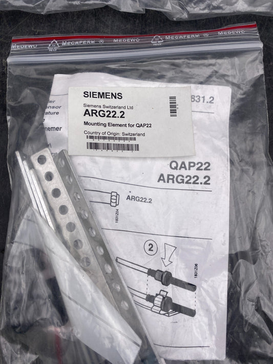 LOT DE 3 SIEMENS ARG22.2 MOUNTING ELEMENT FOR QAP22