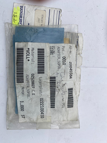 1pc x LYNOTYPE - HELL 02528827 ADAPTER 50 POL - KLR Automation