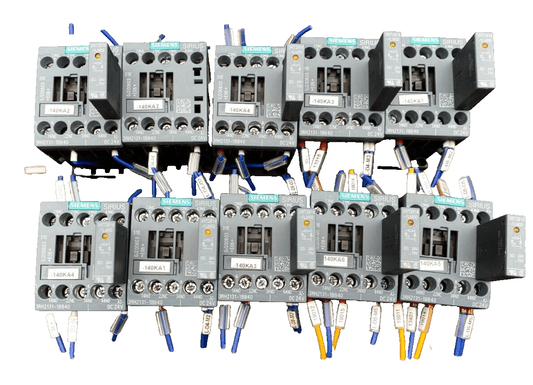SIEMENS 3RH2131 - 1BB40 CONTACTOR RELAY x10pc - KLR Automation