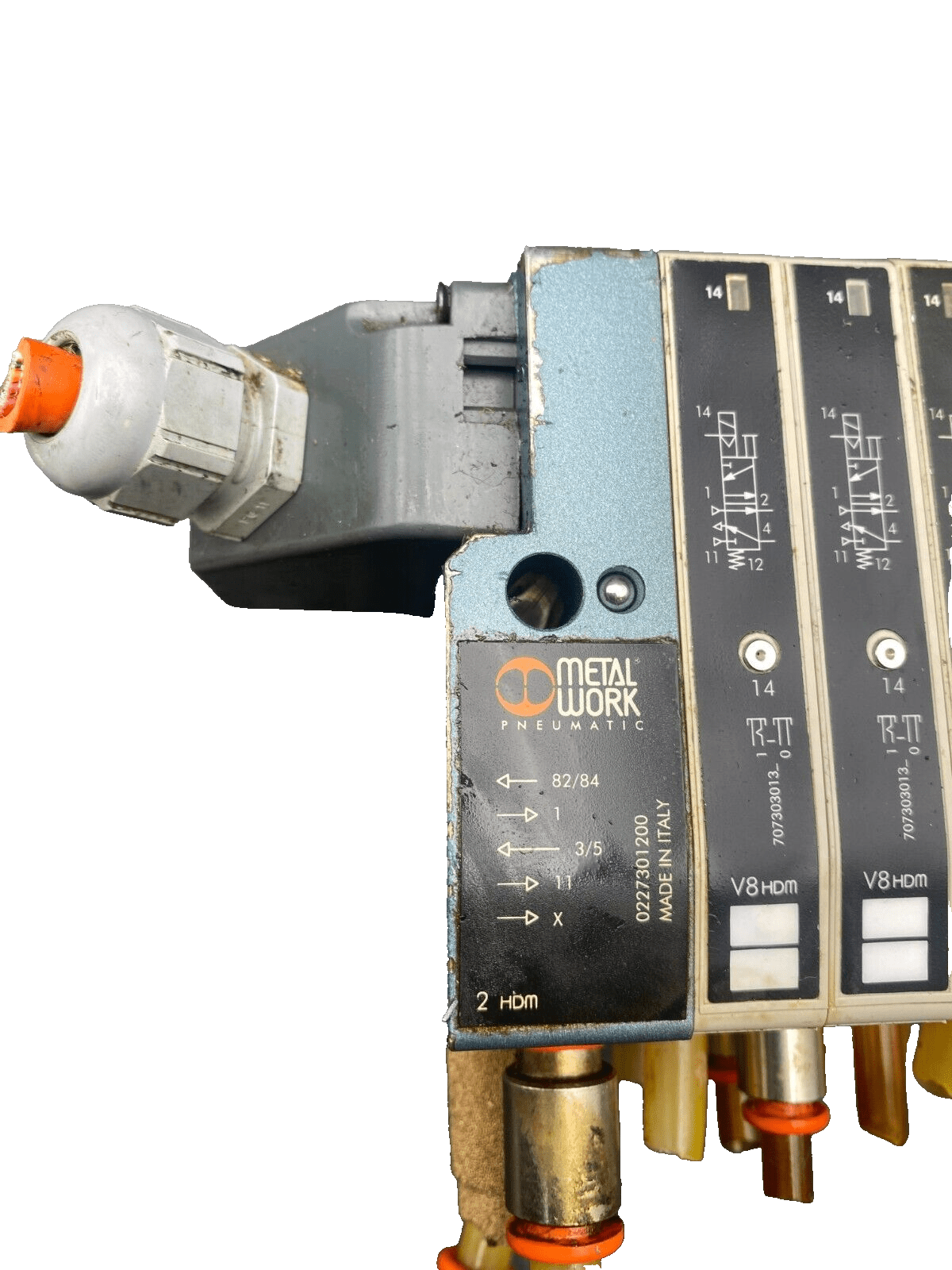 METAL WORK 0227301200 2HDM + 707303013 V8HDM x4pc + 707203013 V6HDM x2pc - KLR Automation