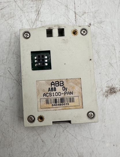 ABB ACS101-K75-1 FREQUENCY CONVERTER + ACS100-PAN x1pc