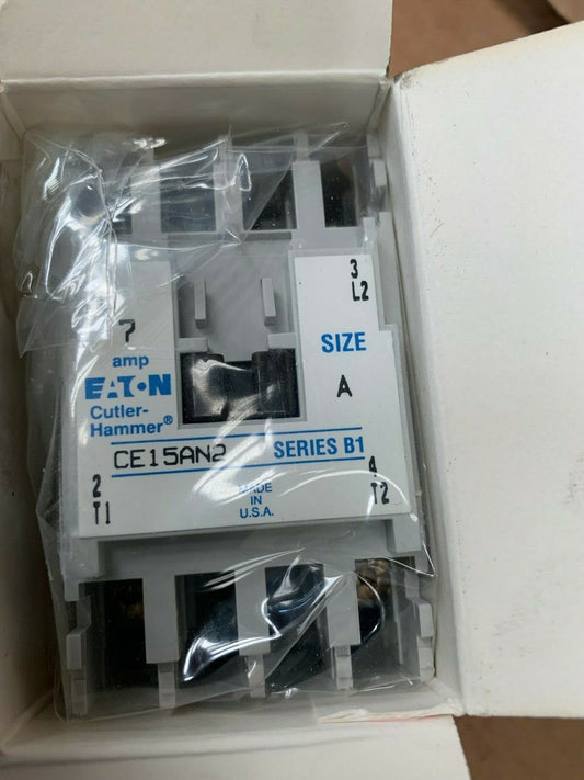 1 x . CE15AN2AB Cutler Hammer Div of Eaton Corp AC Non-Reversing IEC Old Stock  