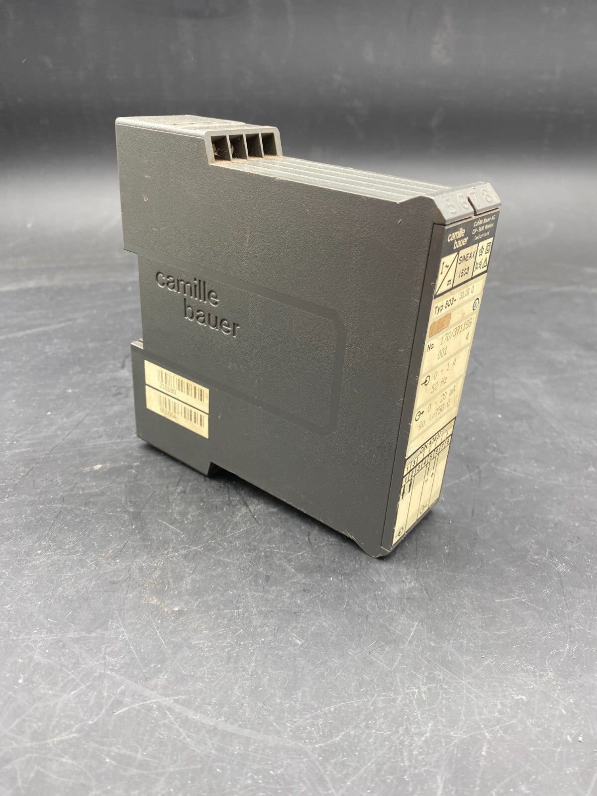 CAMILLE BAUER SINEAX I503 TYP 503 - 311D 0 TRANSMITTER - KLR Automation
