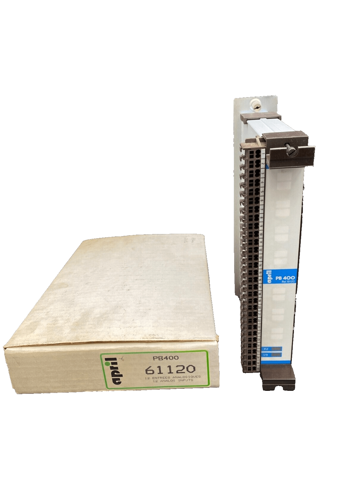 APRIL PB400 61120 MODULE 12 ENTREES ANALOGIQUES - KLR Automation