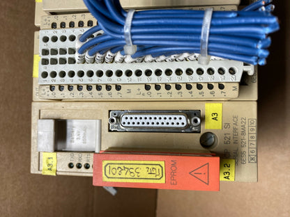 Siemens Simatic 6ES5 521-8MA22 + 482-8MA13 + 422-8MA11 + 441-8MA11 + 375-1LA21