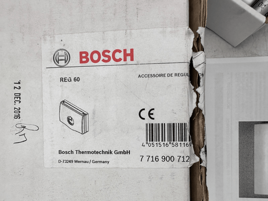 BOSCH REG 60 7716900712 TELECOMMANDE ACCESSOIRE DE REGULATION - KLR Automation