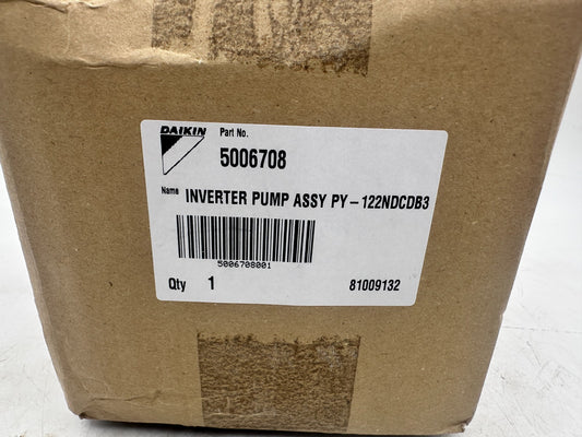 DAIKIN 5006708 INVERTER PUMP ASSY PY - 122NDCDB3 - KLR Automation