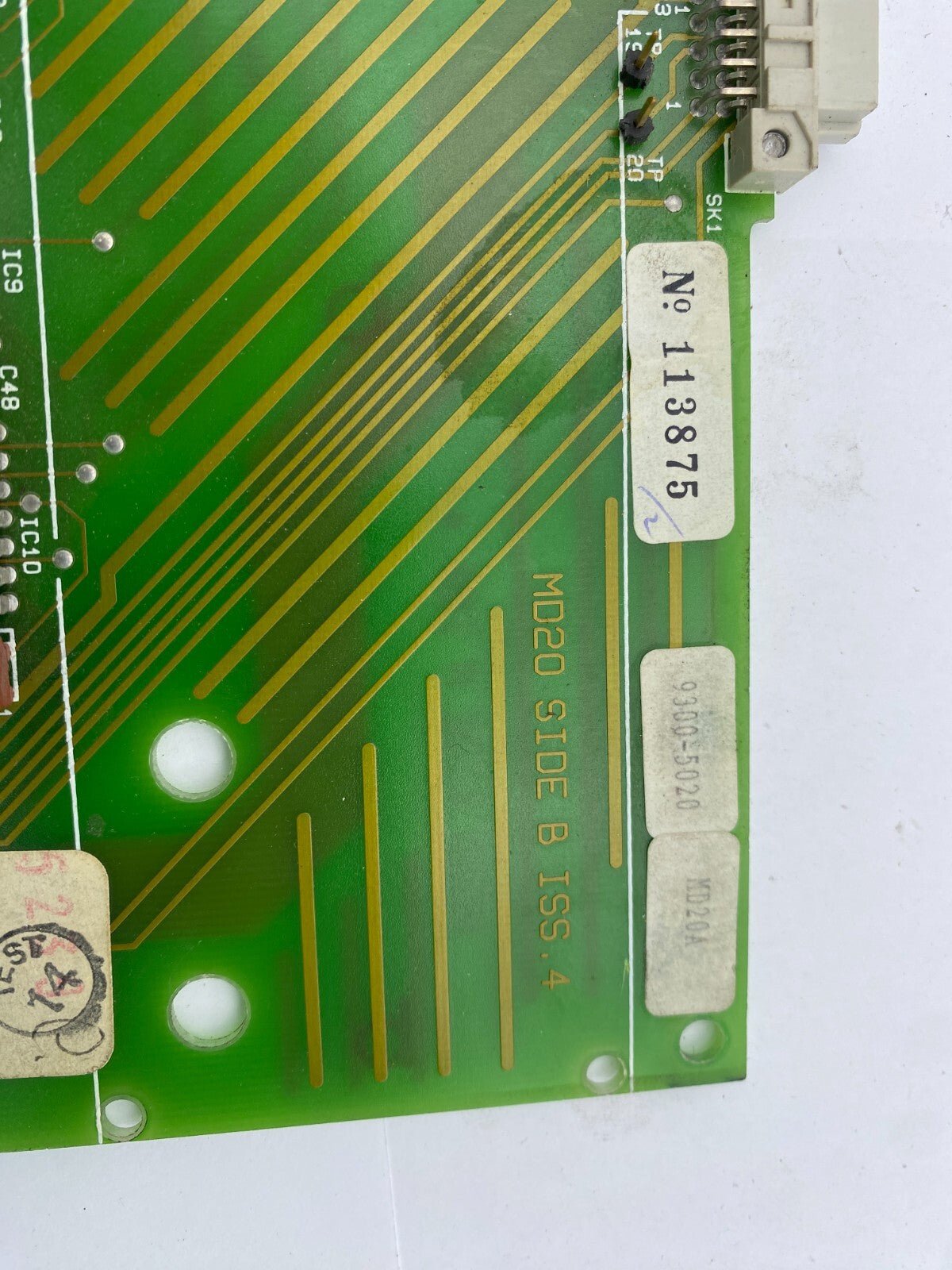 1pc x CONTROL BOARD MD20 SIDE B ISS.4 9300 - 5020 MD20A N°113875 PSS/A/8912 - KLR Automation