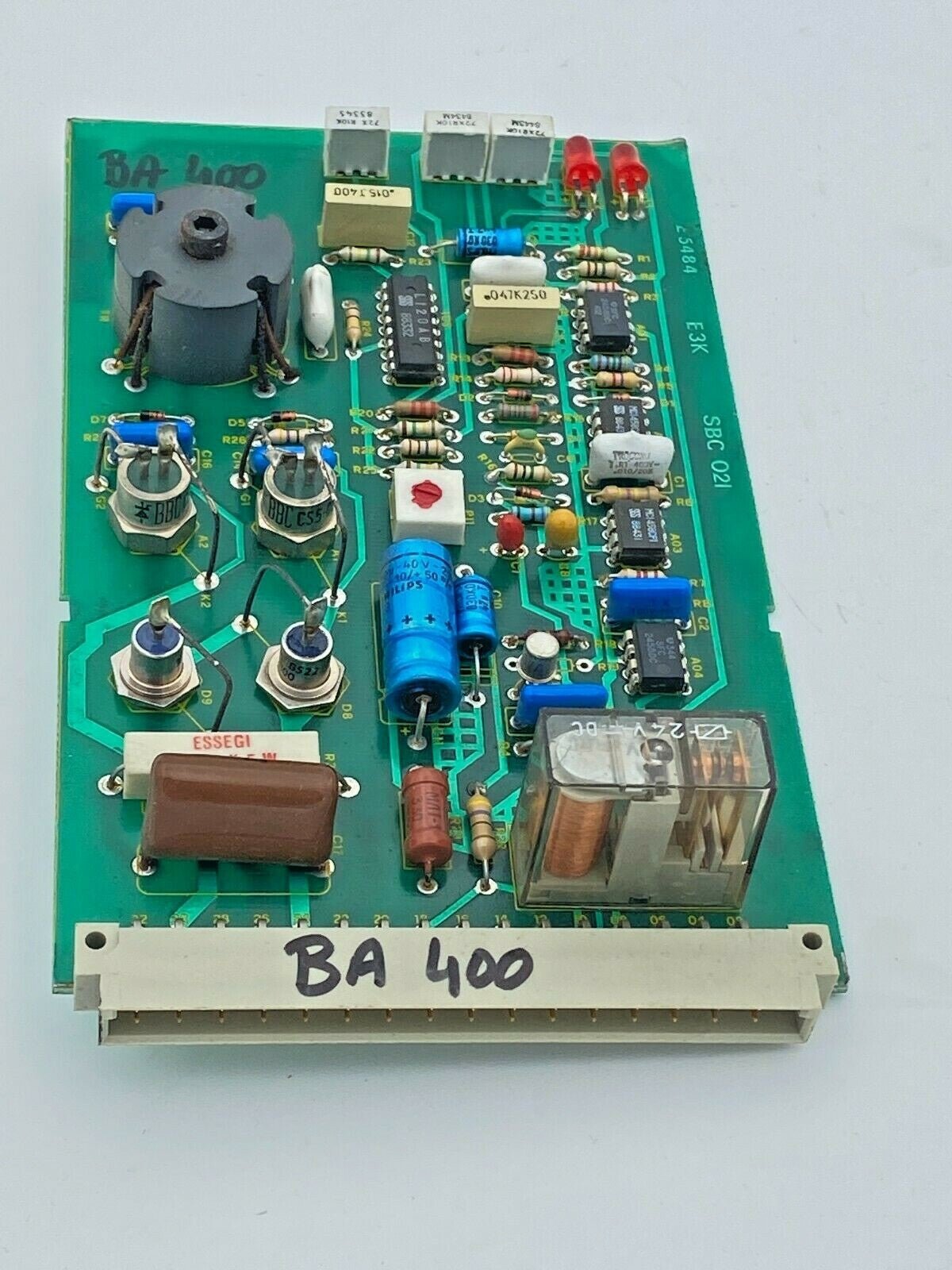 SBC E5484 E3K SBC 021 E5484E3KSBC021 fire alarm circuit board Adani BA 400 - KLR Automation
