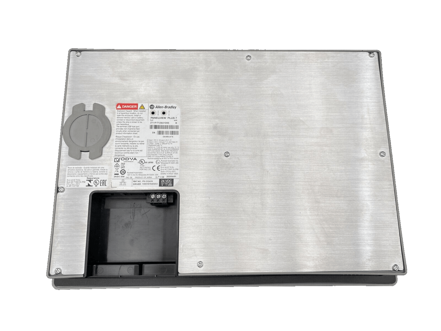 ALLEN - BRADLEY PANELVIEW PLUS 7 2711P - T12W21D8S SERIE B - KLR Automation