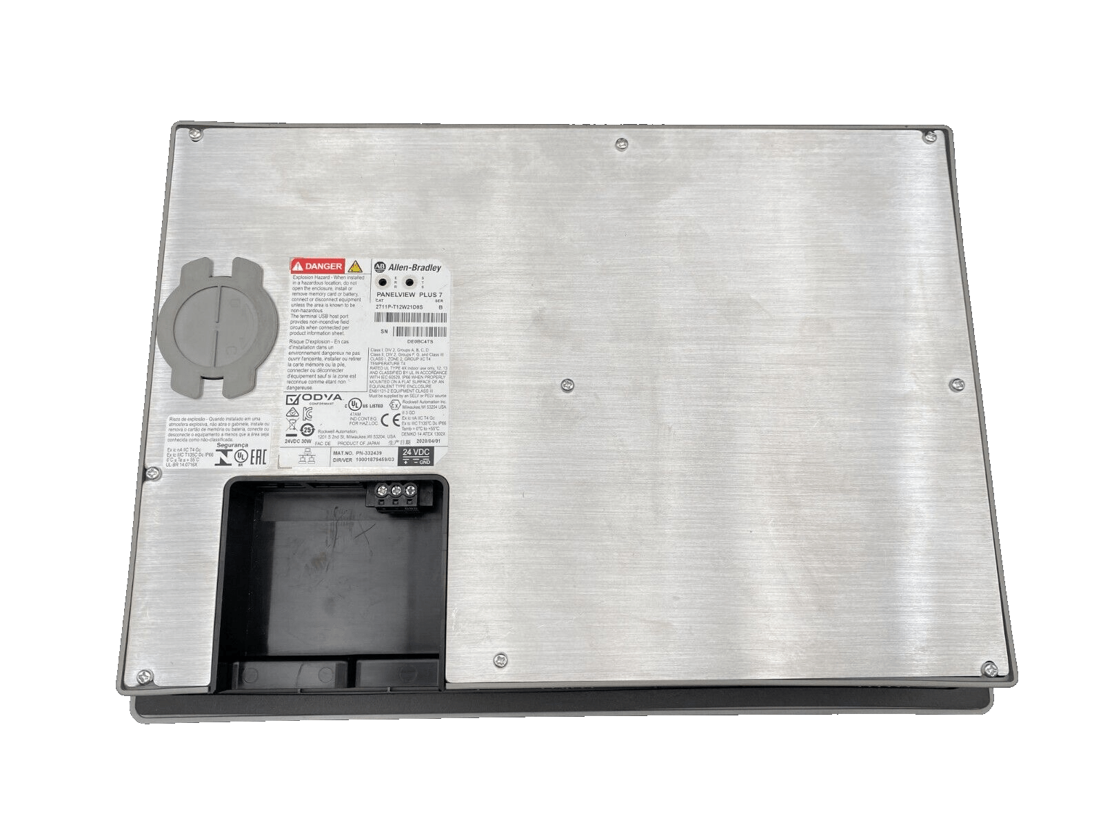 ALLEN - BRADLEY PANELVIEW PLUS 7 2711P - T12W21D8S SERIE B - KLR Automation