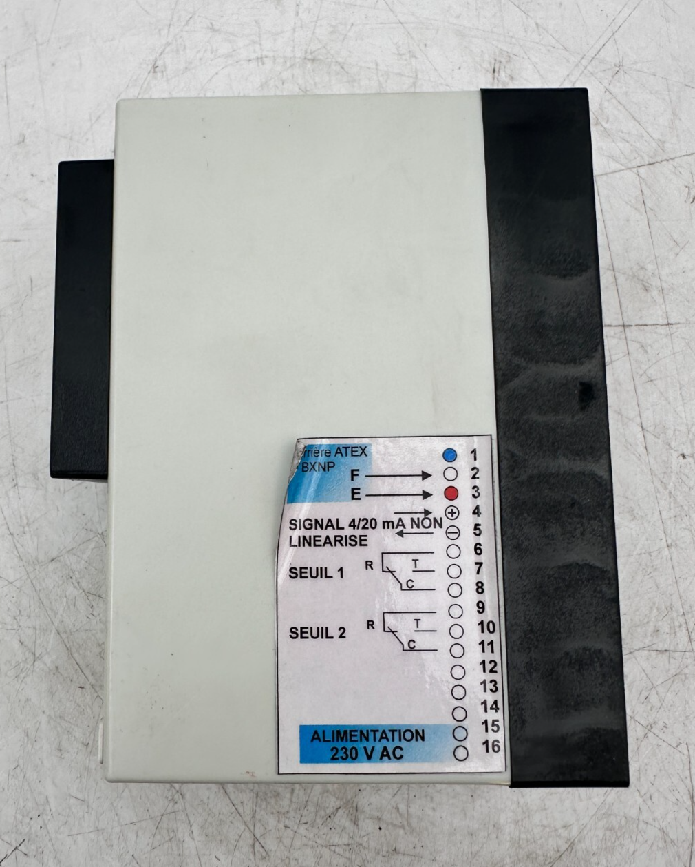 BAMO BMG 72 INTERMESURES JE 100 TG 2S VERSION ATEX GALVANOMETRE 0-40 000L
