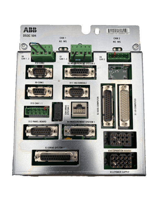 ABB DSQC 504 3HAC5689 - 1/04 CONNECTION BOARD - KLR Automation